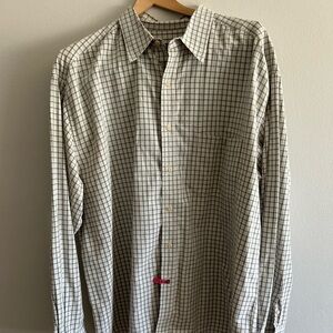 Eddie Bauer Men's Plaid Shirt LongSleeve Button Down Sz XXL